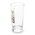 strange life of animalsのちょっと一息 Long Sized Water Glass :right