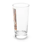 Grazing Wombatのコーヒーを紙細工のようなアートで表現 Long Sized Water Glass :right