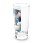 星降る夜にの星雲猫 Long Sized Water Glass :right