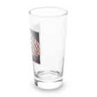 標識グッズ商店の世界中の非常口標識をスタイリッシュにアレンジ！ Long Sized Water Glass :right