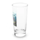 Pixel Art Goodsのマチュピチュ遺跡（pixel art） Long Sized Water Glass :right