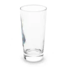 DRILLERのサイバーパンク　緑髪 Long Sized Water Glass :right