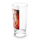 癒しと瞑想リセット開運法の愛染明王真言開運グッズ Long Sized Water Glass :right