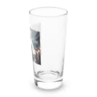 AI妖怪大図鑑のVR妖怪　ちゃるり Long Sized Water Glass :right