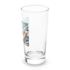 yoimonodeのうさぎくんの大冒険！2 Long Sized Water Glass :right