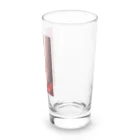 ニゴ猫　shopのred Rose heel  Long Sized Water Glass :right