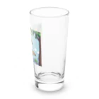 カモノハシかも？の木に刺さってるカモノハシ Long Sized Water Glass :right