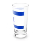 お絵かき屋さんのイスラエルの国旗 Long Sized Water Glass :right