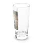 Steampunk Creations屋の地面を歩くフクロウ Long Sized Water Glass :right