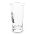 アニマル_Sevenのカメラ好きのチンパンジー2 Long Sized Water Glass :right