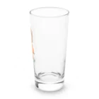 satoayaのアニマルカフェのフルーツファッション　カキ Long Sized Water Glass :right