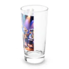 ANIMAL HEROES -musical band-の「グルーヴィー・フォックス・ジャズバンド」：アニマルズ・イン・スーツ Long Sized Water Glass :right