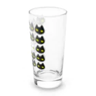 F2 Cat Design Shopの黒猫ボディーガード 001 Long Sized Water Glass :right