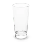 たんたん狸の不気味で可愛い森の不気味で可愛いトラ001 Long Sized Water Glass :right