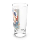 WithRedPandaの水彩風レッサーパンダ Long Sized Water Glass :right