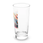 the blue seasonの速さの彩り: 動きを捉えたアート Long Sized Water Glass :right