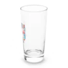 ピンクリボンのいちごうさぎ02 Long Sized Water Glass :right