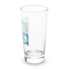 ほかほかしろくまのあったかざっかやのしろくまの休暇 Long Sized Water Glass :right