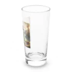 AI妖怪大図鑑のゴミ箱妖怪　ダボさん Long Sized Water Glass :right