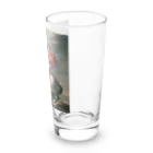 世界美術商店のサン＝ベルナール峠を越えるボナパルト Long Sized Water Glass :right