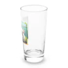 adjustの水槽の掃除をしているウーパールーパー Long Sized Water Glass :right