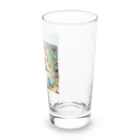 yuki_tukuruの駆け出す猫 Long Sized Water Glass :right