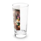 dcgnori／ワンコ画像の凱旋パレードメダリスト柴犬 Long Sized Water Glass :right