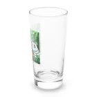 AQUAMETAVERSEの草村に潜む熊とらS Long Sized Water Glass :right