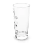 吉田家の店のたじみのじいじ　黒 Long Sized Water Glass :right