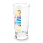 MeowMartのフラにゃん Long Sized Water Glass :right