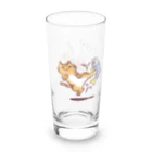 mushizuDASHのトラ猫の魚いじめ Long Sized Water Glass :right