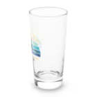 dreamy-designのわんちゃん　ビーグル Long Sized Water Glass :right