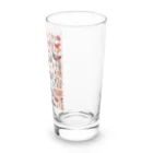 CHIBE86のフォークアート Long Sized Water Glass :right