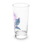 RetrowaveFlowerのRetrowaveFlower-ムラサキハナナ- Long Sized Water Glass :right