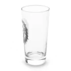 yielanggo007のライオン白黒 Long Sized Water Glass :right