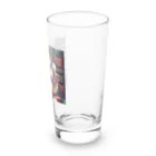 KAZENOKO_3の本を読む怪獣 Long Sized Water Glass :right