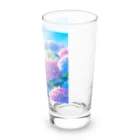 huwari-hanaakariの朝日に輝く紫陽花 Long Sized Water Glass :right