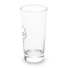 F2 Cat Design Shopの黒猫ボディーガード まもられているほう 002 Long Sized Water Glass :right