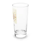 亀蘭タマムシの各国文字「平和」「幸福」 Long Sized Water Glass :right