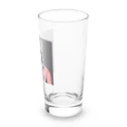 チャランコの部屋のダンディーねこさん Long Sized Water Glass :right