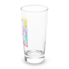 no_mi_Ke08のメガネの可愛い女の子のキャラクター Long Sized Water Glass :right