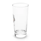 関西BBQ同好会公式の②【ロゴ】関西BBQ同好会（背景無し） Long Sized Water Glass :right