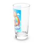 Minoyaの雲に乗った犬 Long Sized Water Glass :right