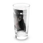 A&MのCool girl【モノクロ】 Long Sized Water Glass :right