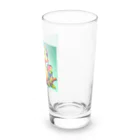 レイミーショップのかわいいヘビキャラ「ピーター」のグッズ Long Sized Water Glass :right