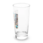 KikimimiネコのKikimimiネコ（走る） Long Sized Water Glass :right