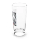 moriyama1981の歌を歌う黒猫 Long Sized Water Glass :right