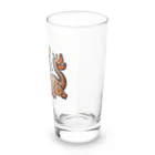 carl-carlのオレンジドラゴン Long Sized Water Glass :right