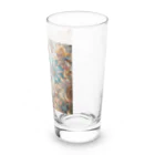 使いやすいデザインがいいね！のお花のバティック柄 Long Sized Water Glass :right