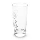 はる_社務所のうさぎ　和風 Long Sized Water Glass :right